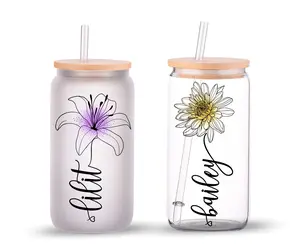 Birth Flower Tumbler