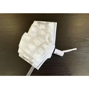 Miffy Frosted Transparent Umbrella Lovely Students Fully Automatic Portable Children's Cartoon Folding Umbrella