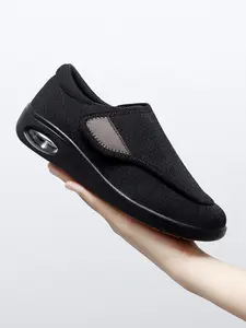 Women's New Sports Shoes, Mid-Older Mom Shoes, All Seasons Wide Fit Fat Foot Casual Walking Shoes, Anti-Slip Durable Step Shoes