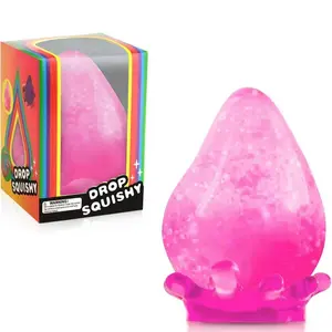 Water Drop Stress Relief Toy, Unisex Squeeze Toy, Relaxing Water Drop Maltose Candy, Perfect for Stress Relief, Model Xinghao