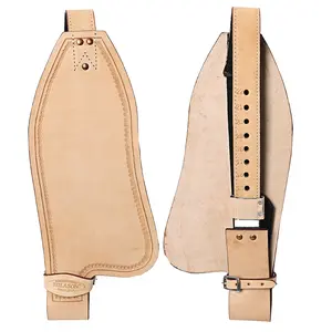 Hilason Leather Saddle Replacement Fender Pair Hobble Strap