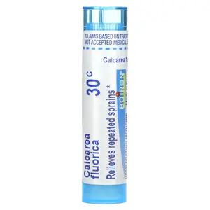 Boiron Calcarea Fluorica, 30C, Joint Pain Relief, Approx 80 Pellets