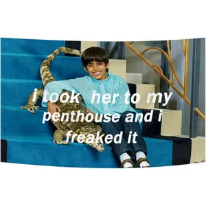 3x5 Ft I Took Her To My Penthouse and I Freaked It funny Flags Tapestry Banner for College Dorm Room Wall Decor Flags