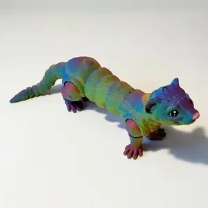 Large Ferret - 3D Printed Articulating Figure