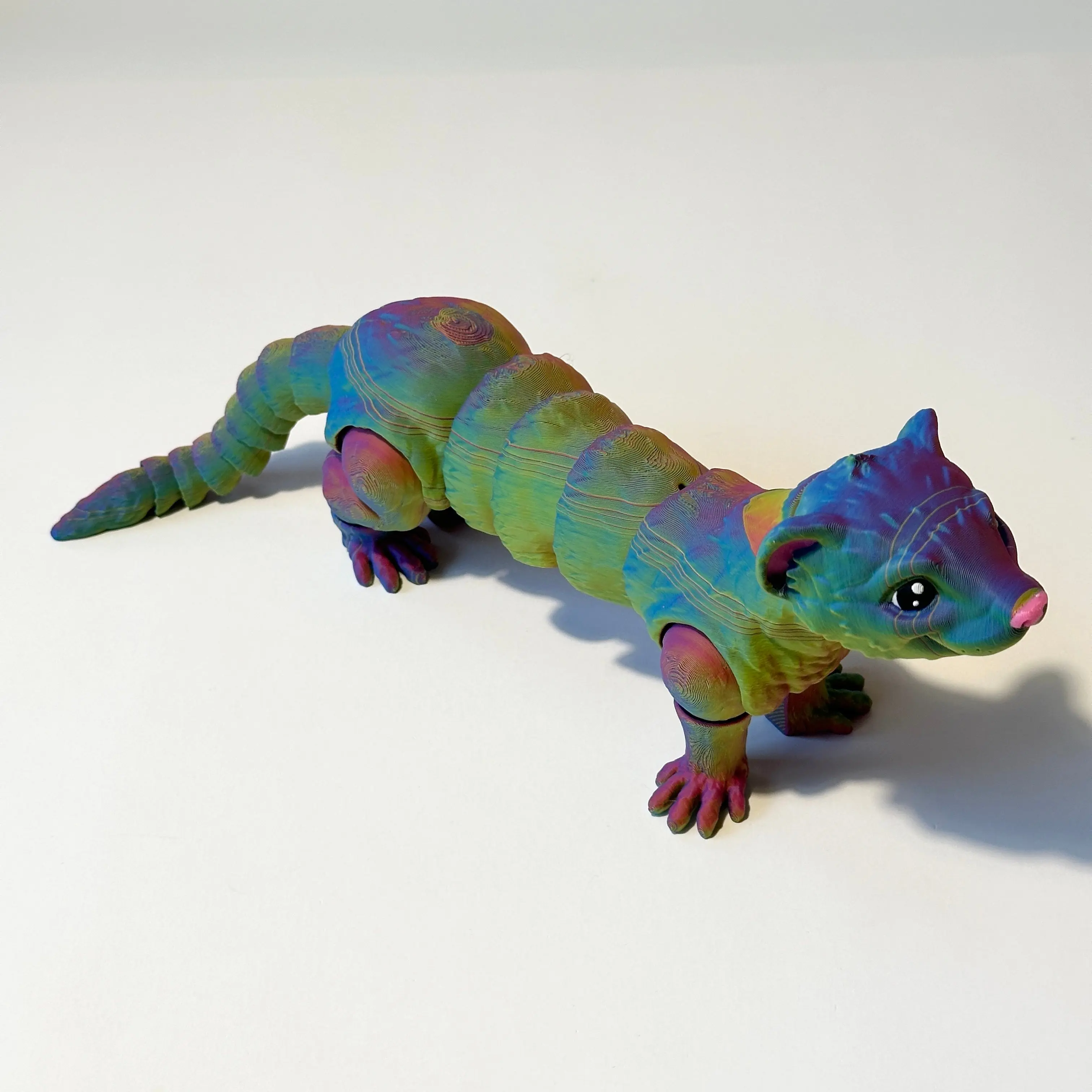 Large Ferret - 3D Printed Articulating Figure