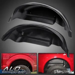 Fit For 15-20 Ford F-150 Rear Wheel Well Guards Inner Fender Mud Flaps 2pcs