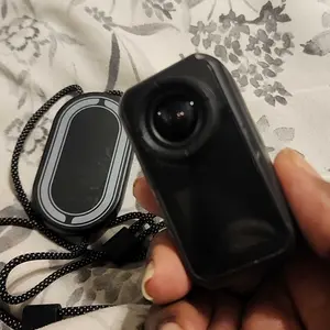 4K 60FPS 30MP WiFi Action Camera 4K with Dual Touch Screens, 128G Thumb POV Portable Body Cam Wearable Video Recorder with EIS Ultra HD 100FT Waterproof Underwater Camera Remote Control 5X Zoom Support, Ideal Gift for Girls, Boys Teenagers, and Beginners