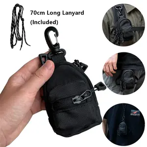 Headphone Organizer, Mini Keychain Coin Purse, Lightweight and Portable Pendant Coin Purse, Home Organizer for Home & Outdoor, Zipper Coin Purse, Travel Essentials