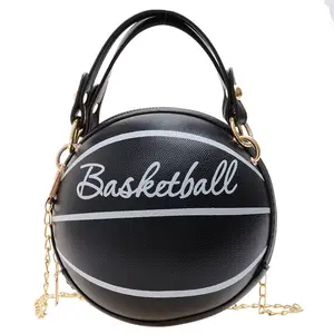 Unique Round Ball Bag 2026 New Women's Bag Trendy Basketball Bag Versatile Ins Crossbody Bag Small Bag