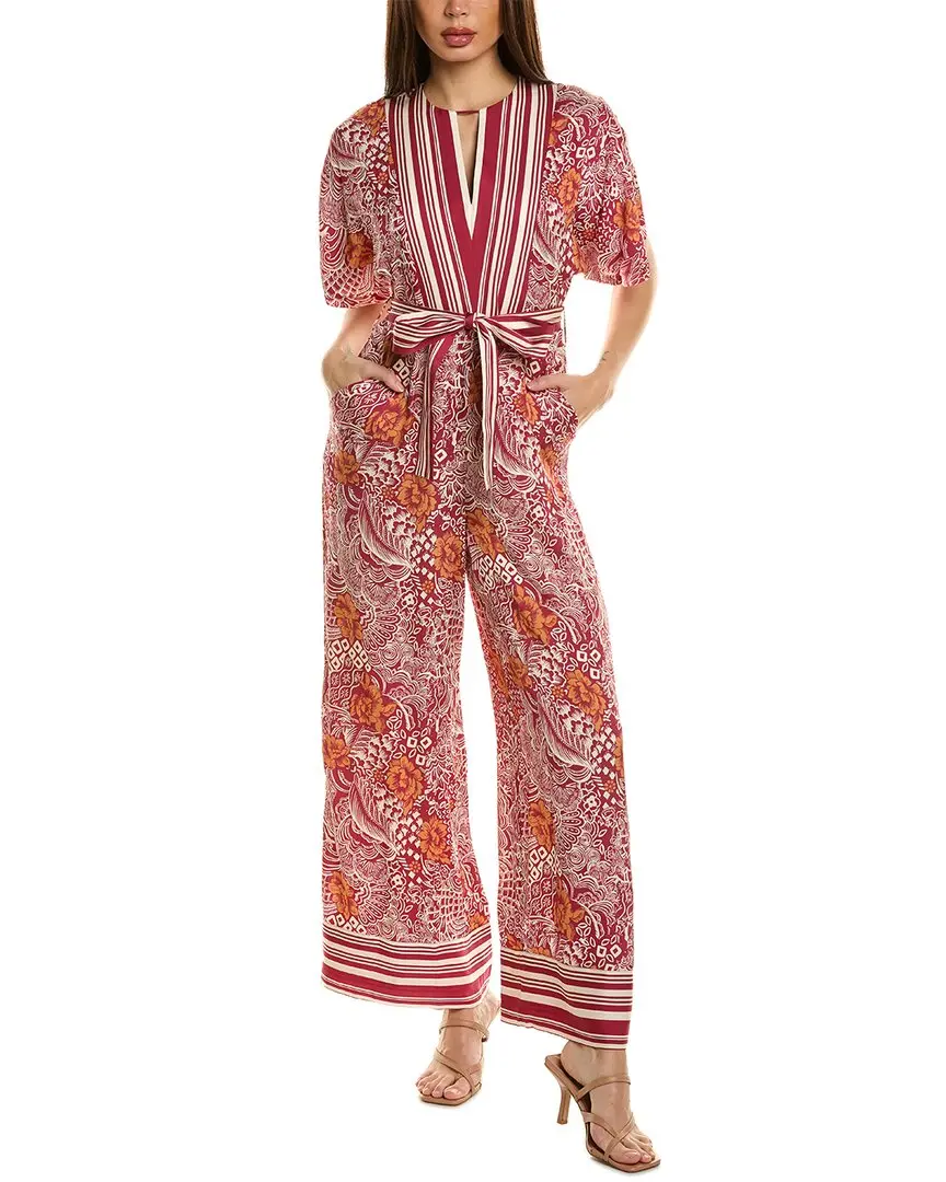 Elie Tahari The Ines Silk-Blend Jumpsuit