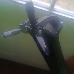 Reach Right Ergonomic Handle - Quick Secure Attachments for Shovels Rakes Pitchforks String Trimmers - Heavy Duty 15" Long x 5" Wide x 12" High - Made in USA - Home & Garden