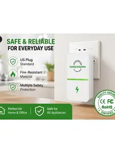 Smart Power Saver Plug | Energy Optimizer for Home Appliances | Easy Plug & Play | Helps Improve Power Efficiency