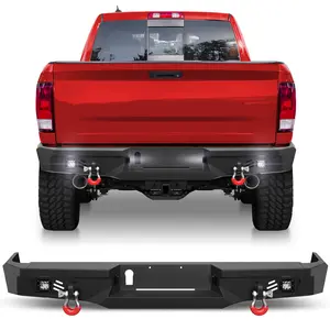 Fits 2009-2018 Dodge Ram 1500 Rear Bumper Off Road Steel Bumper for 2019-2025 Dodge Ram 1500 Classic