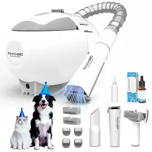 Pawimood 5-in-1 Pet Grooming Vacuum for Shedding Grooming, 13000PA Strong Suction Dog Grooming Kit with 2L Dust Cup, Professional Hair Removal and Home Cleaning Tool tiktokshopspringglowup