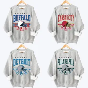 Vintage 90s All-Star Football Sweatshirt in Ash Grey, Retro 1960s Football Crewneck, Cowboy Game Day Shirt, Cowboy Football Fan Sweater, Unisex Team Shirt Gift