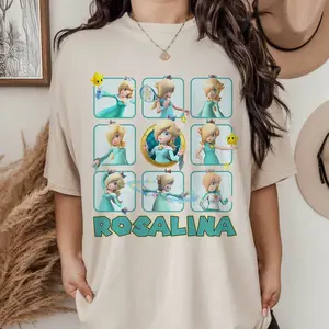 Rosalina Princess Moods Unisex T-Shirt full size color