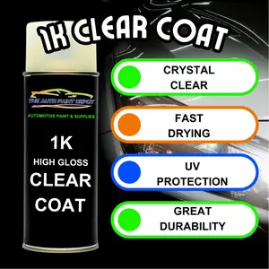 1K High Gloss Clear Coat Aerosol Spray (400mL) - The Auto Paint Depot detailing  products