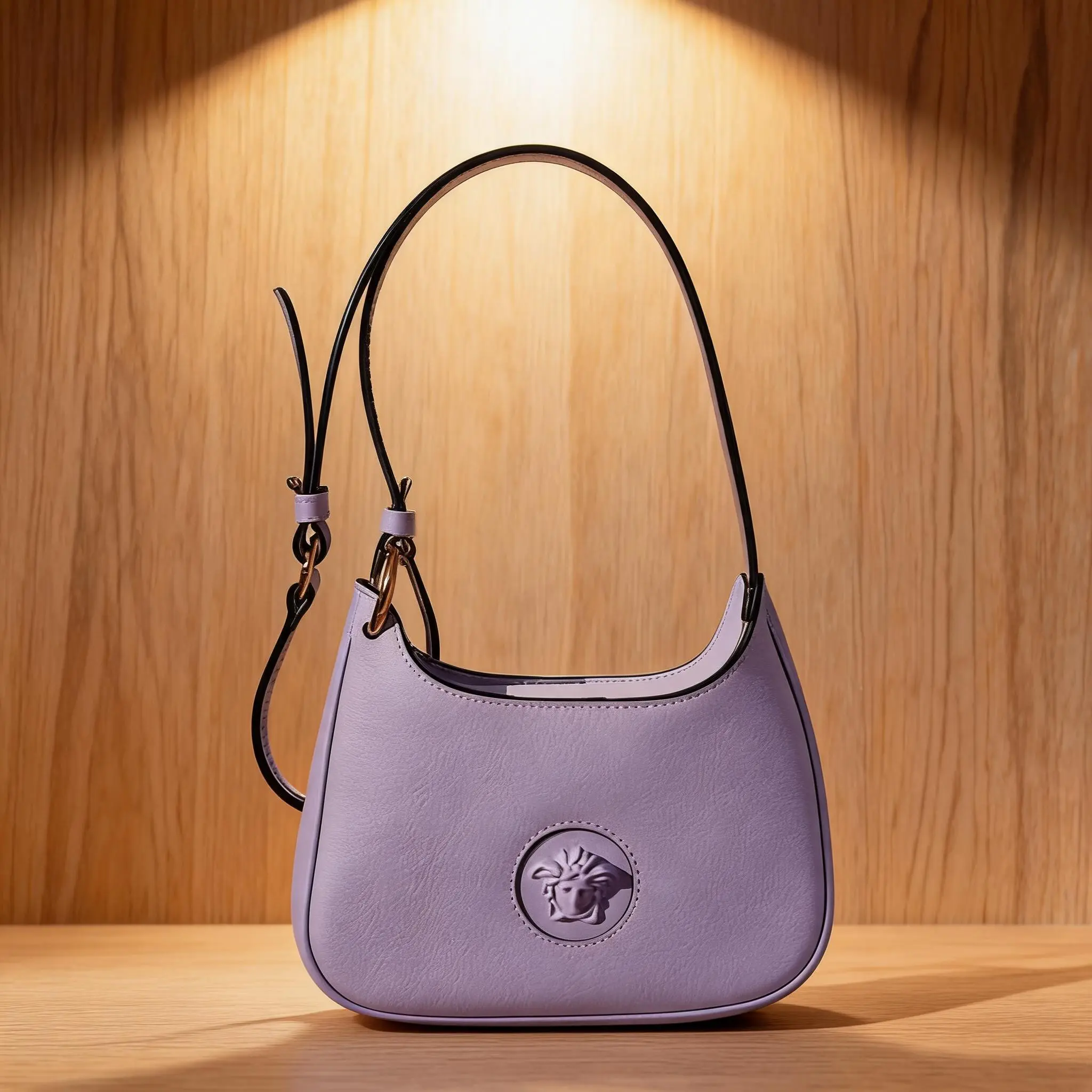 Pre-owned VERSACE Leather Shoulder Bag C0725344518