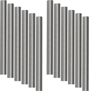 12 Pcs Stainless Steel Pen Chambers, Blank Heat Transfer Chambers for DIY, Only Replacement Chambers - No Pens