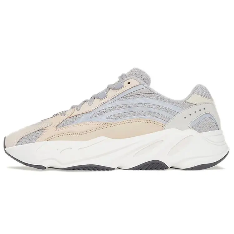 Adidas Yeezy Boost 700 V2 Cream' Trendy Low Top Unisex Sneakers GY7924