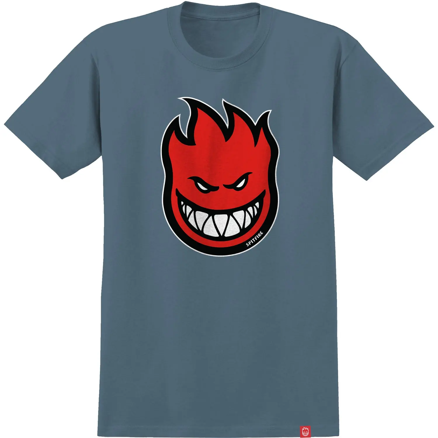 Spitfire Wheels Shirt Bighead Fill Indigo Blue/Red