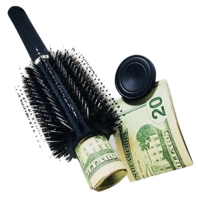 Hair brush storage box Organiser