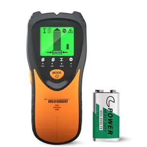 Stud Finder Wall Scanner Sensor - 5 in 1  Stud with LCD Display & Audio  for  AC Live Wire Metal Studs Detection Joist Pipe