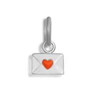 Silver, Love Letter Charm