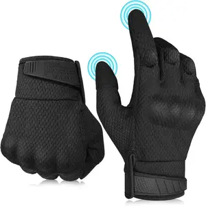 Tactical Full Finger Gloves,Touchscreen,Non-Slip,Breathable,For Outdoor Sports, Motorcycle Riding,Training,Hunting,Men Women,work gloves, father gifts