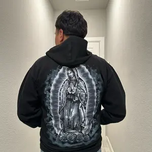 Old school Virgen Mary Hoodie, Sweatshirt, Hoodie NDW8