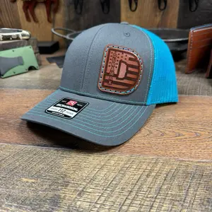Duramax Hat, Chevy Hat, Turbo Diesel, Trucker Hat, Richardson, Flat Bill, Leather Patch Hat, Gift, His Her, Dad Hat, Turbo Diesel, Diesel, LB7, LLY