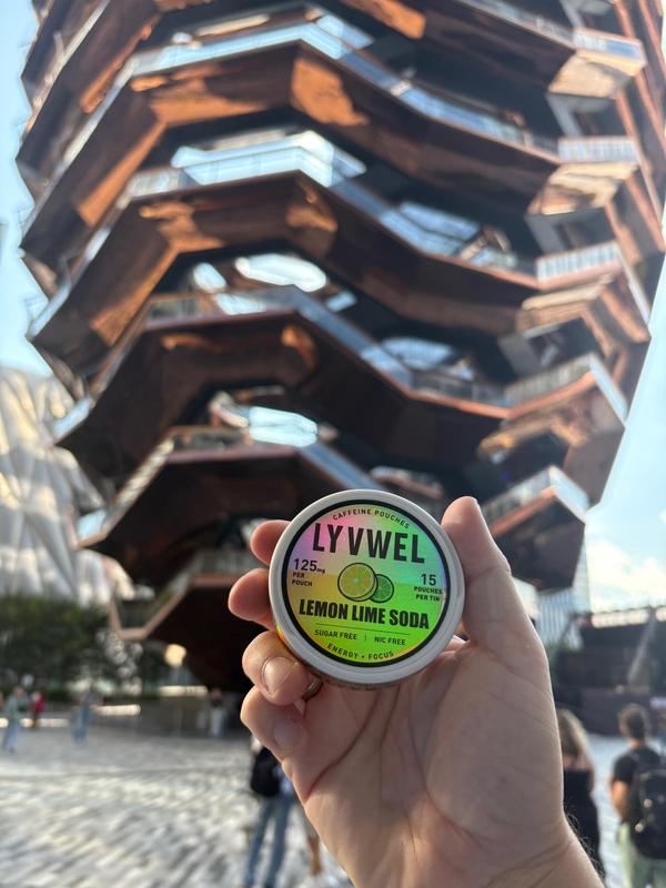 LyvWel 125mg Caffeine pouches Lip Pouches Zero Sugar Energy Pillows 1875mg per can Variety Pack Upper Decky 0 Sugar