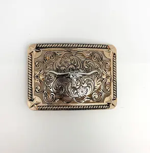 ICT Headgear-Bull Head Square Hebilla