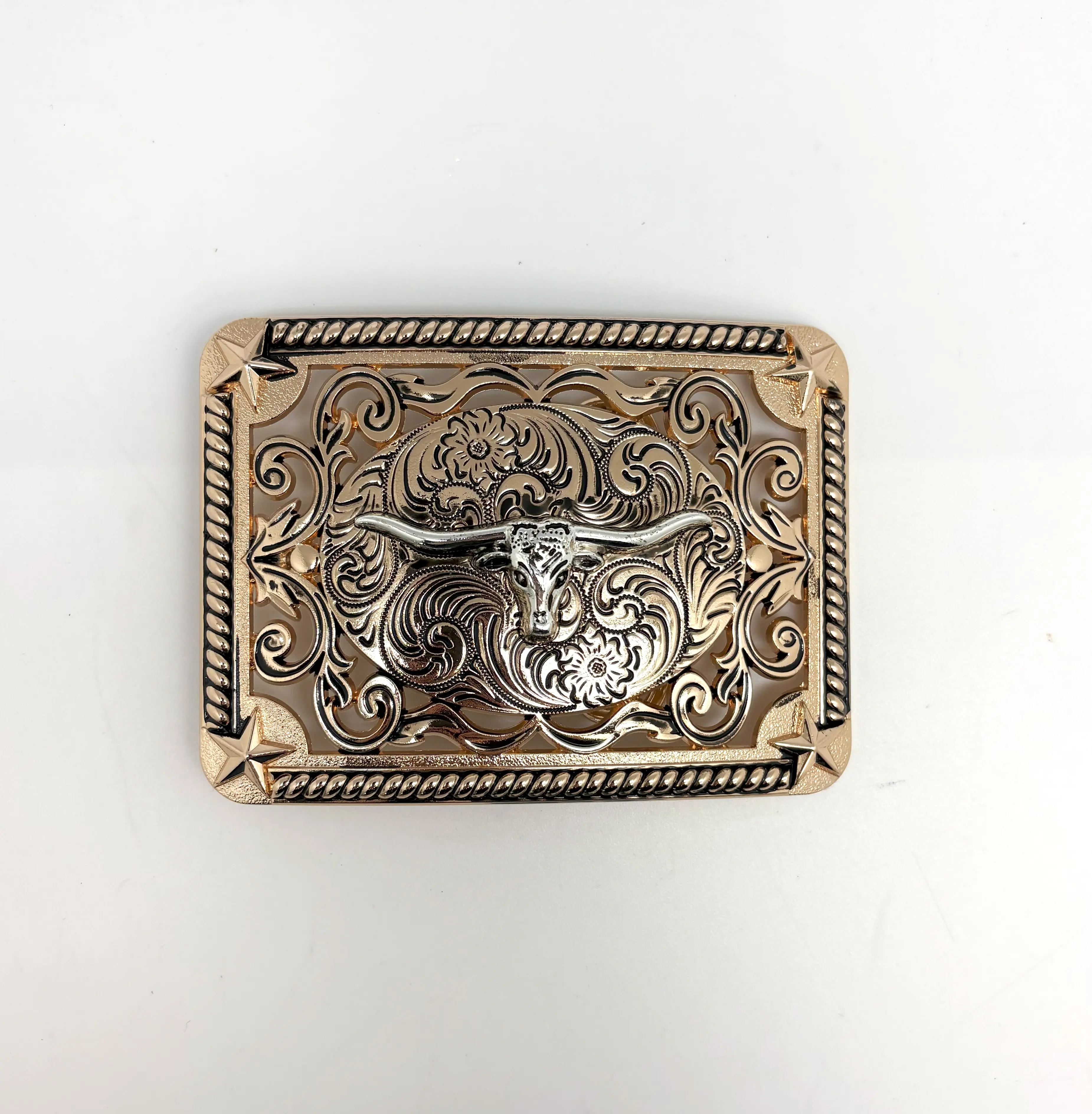 ICT Headgear-Bull Head Square Hebilla