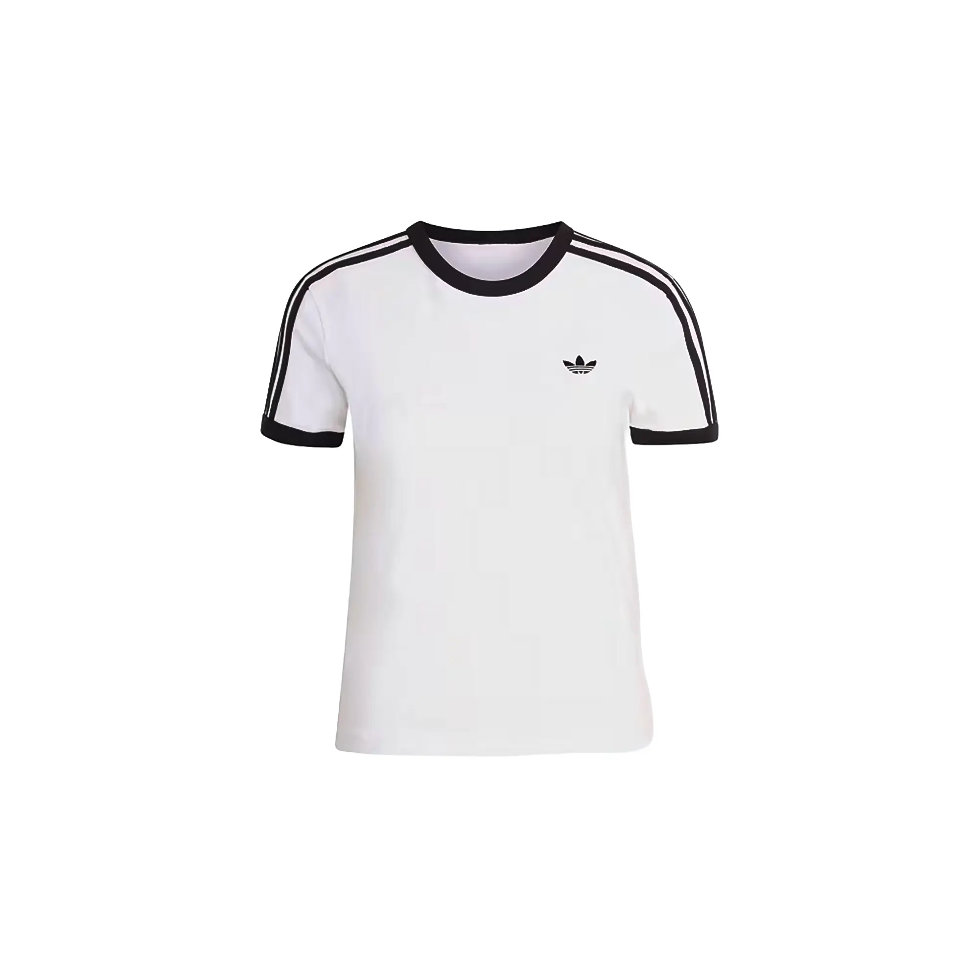 Originals 3-Stripes Slim Tee WMNS "White / Black" KD3683