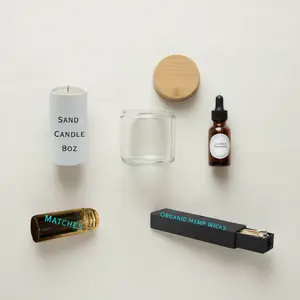 Sand Candle Kit – DIY Scented Candle with Hemp Wick