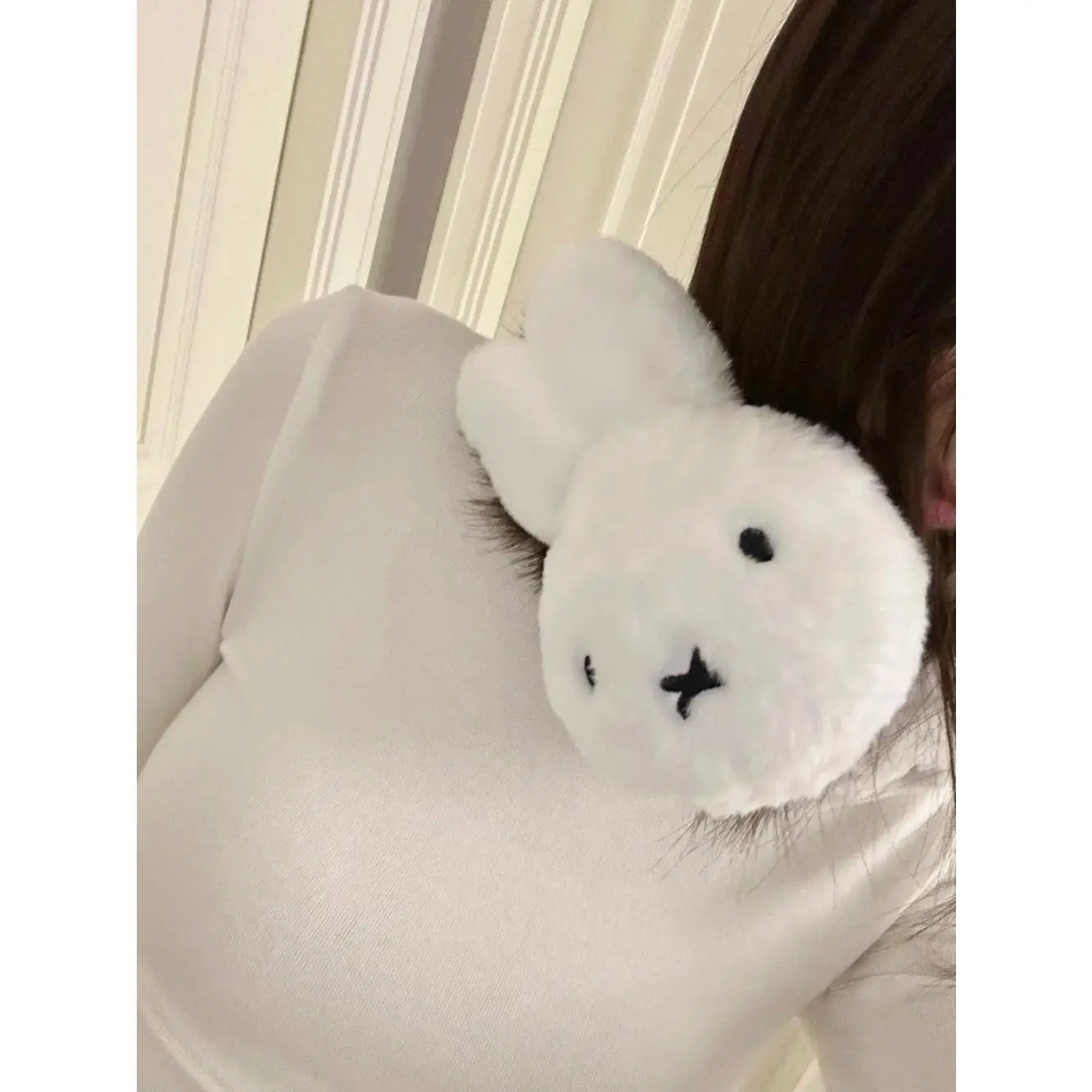 Cute Miffy Kawaii Ear Warmth Warm Eartips Anti Freeze Winter Plush Ear Protectors Anti Cold Protection Girl Gift