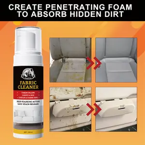 Couch Cleaner And Stain Remover Spray – Multi-Surface Fabric And Upholstery Cleaner –Gentle And Safe, Non-Toxic, Quick-Drying For Couches, Sofas & Car Interiors-6.76oz