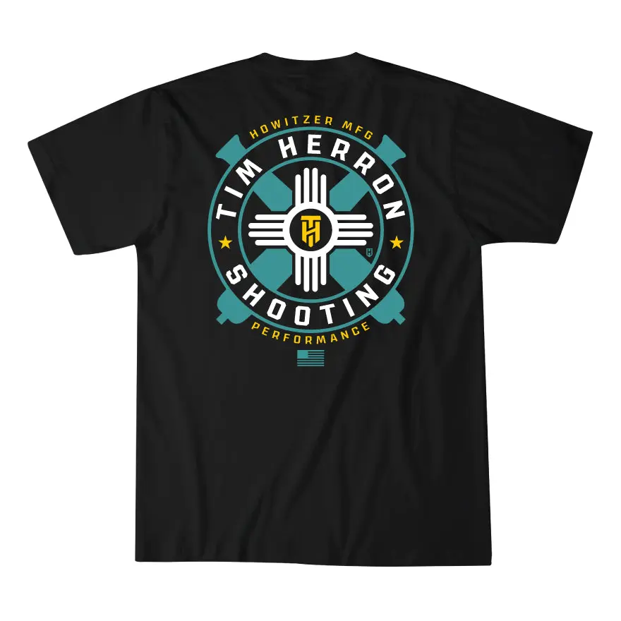 Howitzer Clothing Men's Casual Shortsleeve Cotton Jersey Fabric Tops - Tim Herron Collection, Menswear with Stitched Hem