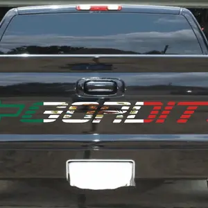 Gordito Decal Mexican Flag Stickers Oracal 651 Permanent Vinyl Easy Install Machine Cut Decal for Trucks decal money
