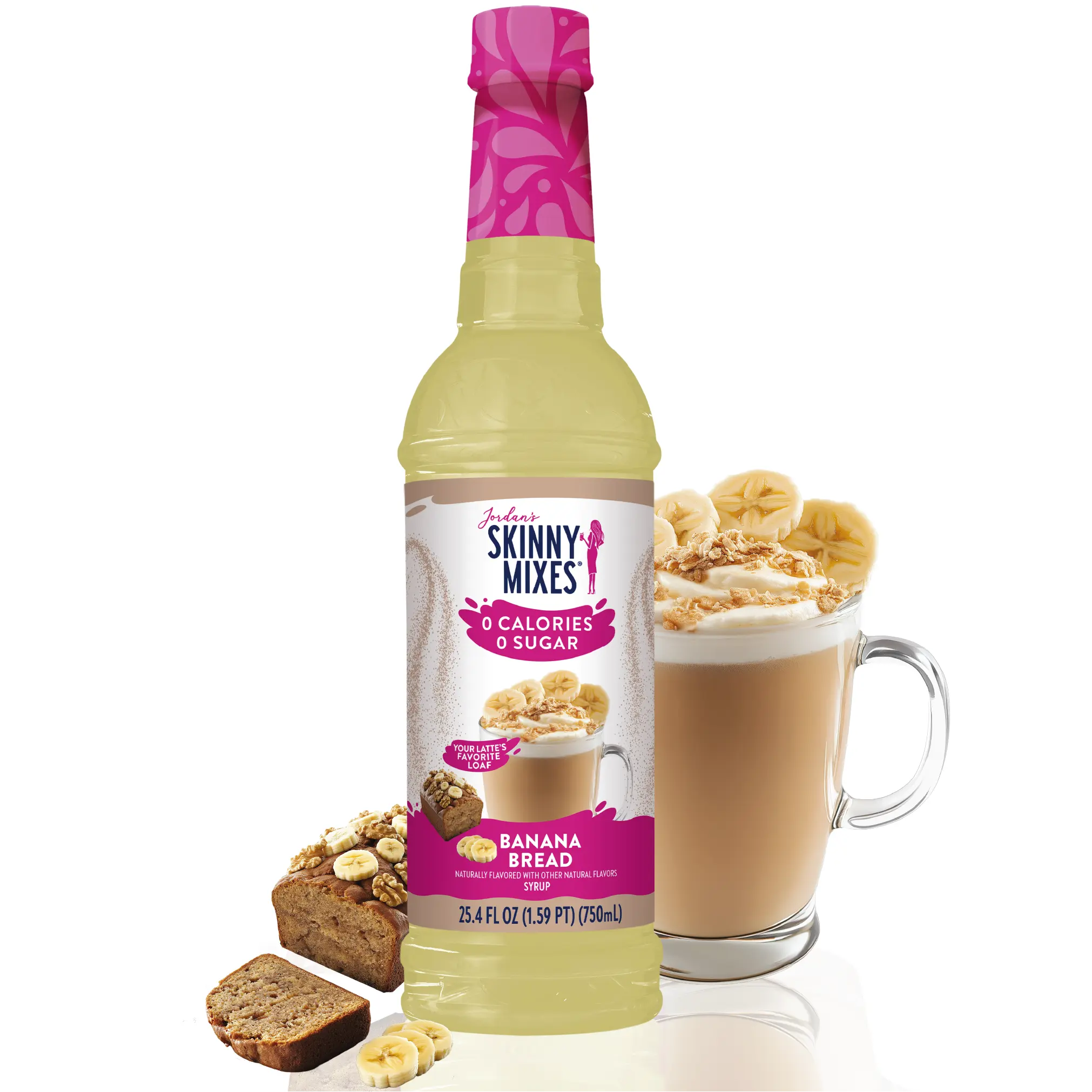 Sugar Free Banana Bread Syrup - 750ml Sugar Free Banana Bread Syrup - 750ml