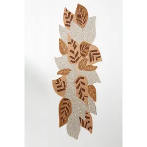 Indian Forest Beaded Table Runner