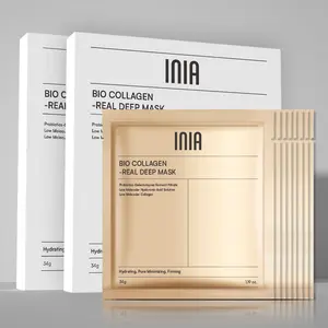 Collagen Real Deep Mask, Hydrating Overnight Hydrogel Mask for Women and Men