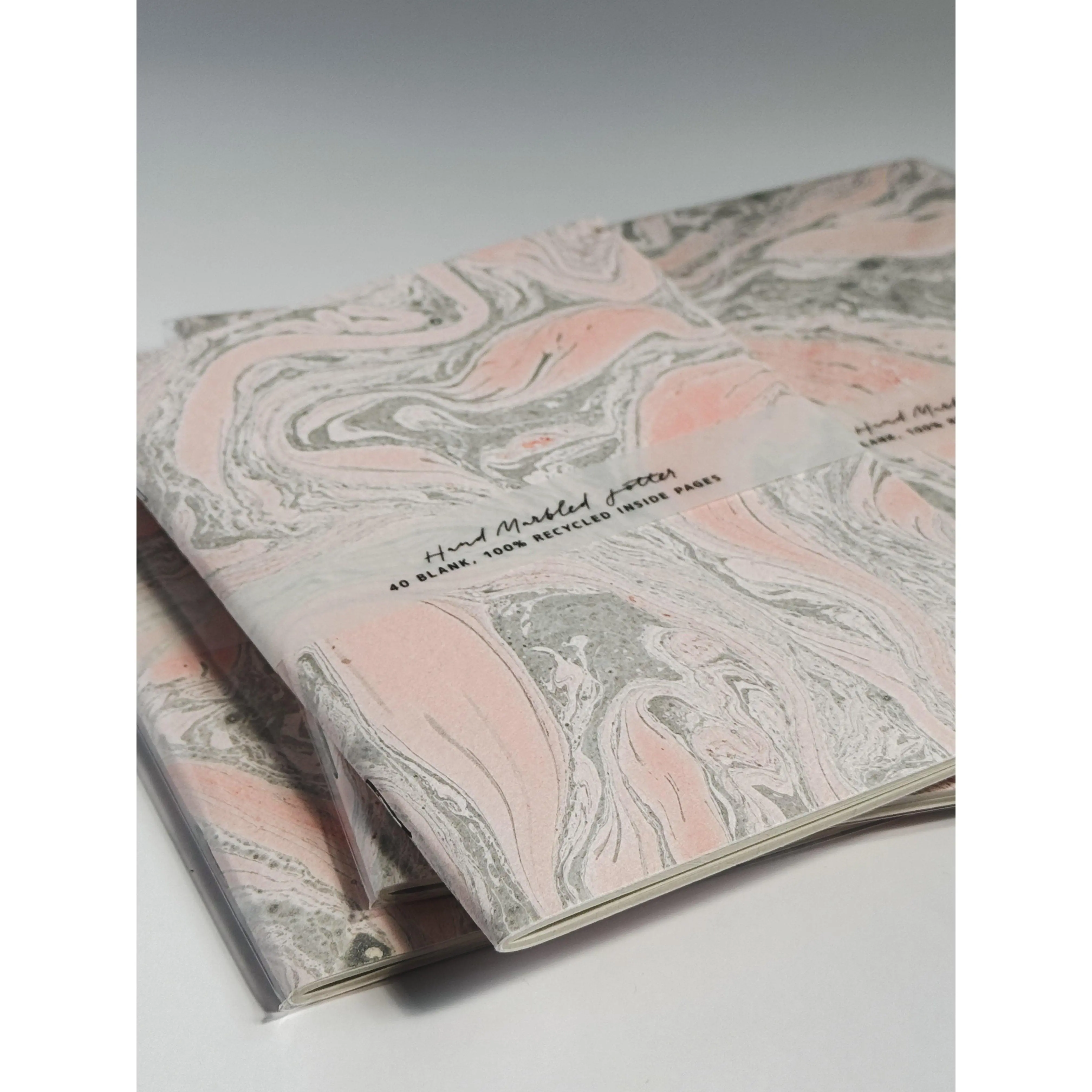 Jane's Marbled Blush · Pocket Notebook