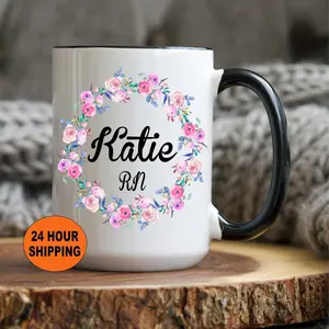 Custom Nurse Mug, Nurse Mug, Nurse Graduation Gift, Personalized Nurse Mug, Nurse Gift, Custom Nurse Gift, Nurse Christmas Gifts, RN Gifts