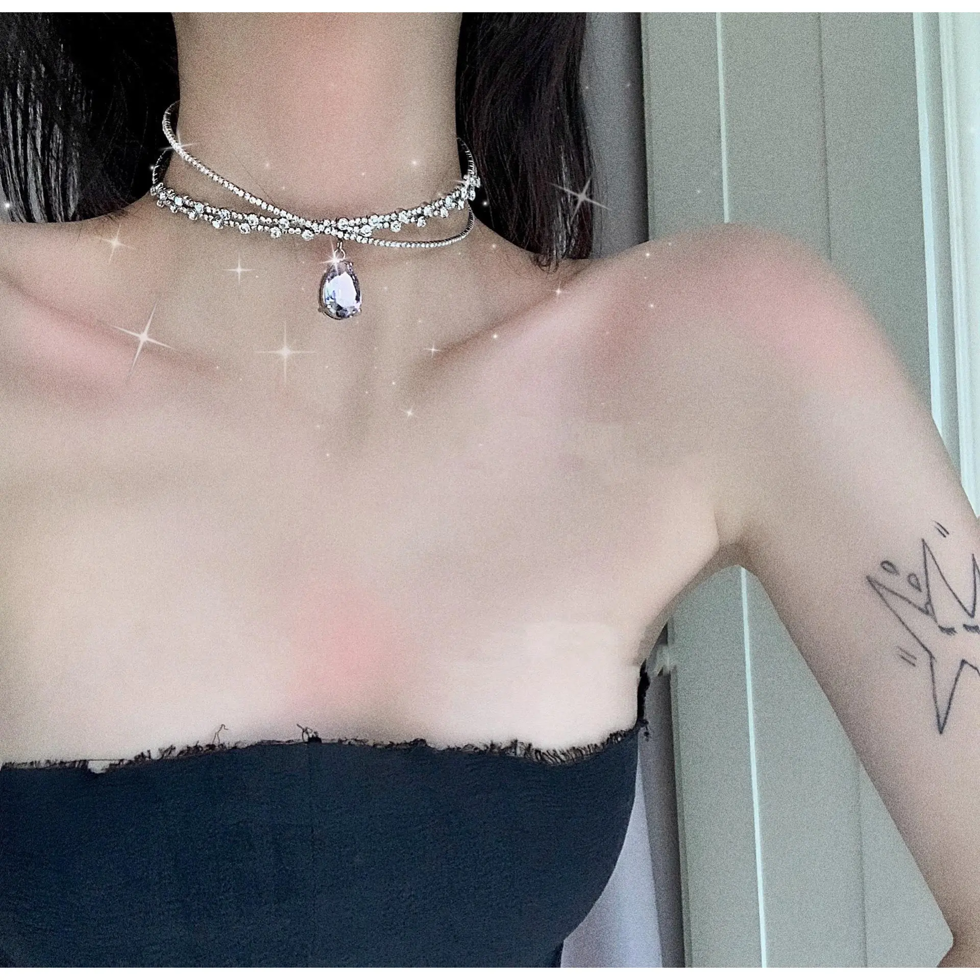 20 necklace   silver