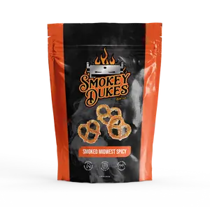 Smoked Midwest Spicy Pretzels