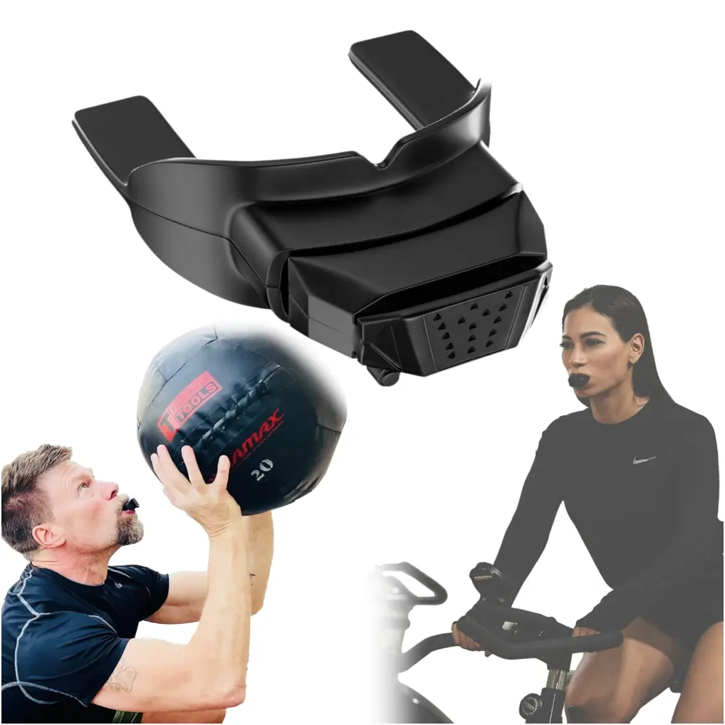 Resistance Breathing Device for Fitness | Optimize All Exercise Results, Increase VO2 Max & Lactate Threshold