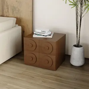 Modern Brown Combinable Sideboard with Storage Furniture Living Room