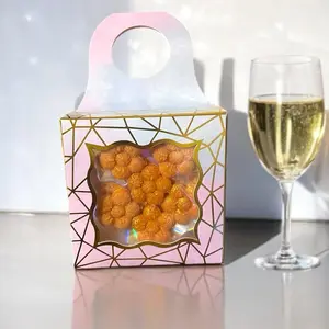 Blood Orange & Pomegranate Mimosa Glitter Bombs for Champagne or Prosecco with iridescent edible shimmer.